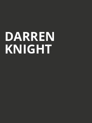 Darren Knight, Lexington Opera House, Lexington